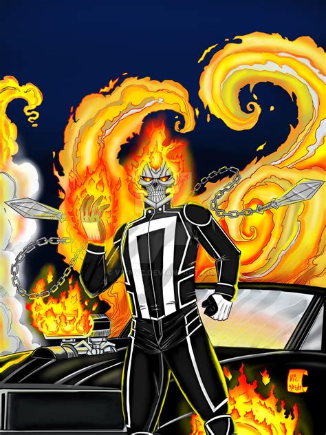 ghost rider deviantart|Roberto Reyes (Earth.